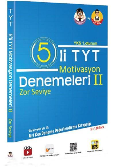 Tonguç Tyt 5 Li Motivasyon Denemeleri 2Tonguç Tyt 5 Li Motivasyon Denemeleri 2 - Kirtasiyem.netYardımcı Kitaplar