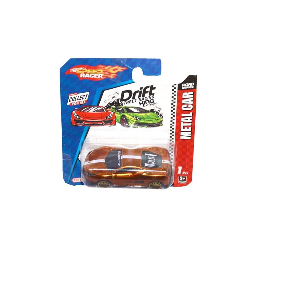 Toysan Toysan Speed Racer Metal Araba 1'Li Toy-07Toysan Araba Toy-07 Tekli Metal Vakumlu*144 - Kirtasiyem.netAkıl Oyunları