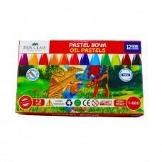 Trix 12 li Kapaklı Lüks Pastel Boya T-880Trix Lüks Pastel Boya 12 Li Kapaklı * T-880 - Kırtasiyem.netPastel Boyalar