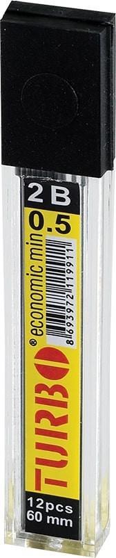 Turbo Min Ekonomik 2B  0,5/60 MmTurbo Min Ekonomik 2B  0,5/60 Mm - Kirtasiyem.netKalem Uçları ( Min )