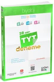 Üçdörtbeş - TYT Biyoloji 30 DenemeAYT