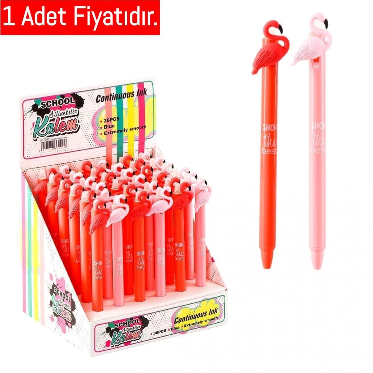 Uct Flamingo Silinebilir Jel Kalem 0.5 Mm 260-36 (1 Adet)Uct Flamingo Silinebilir Jel Kalem 0.5 Mm 260-36 - Kirtasiyem.netJel Kalemler
