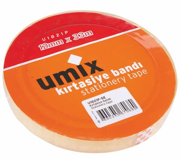 Umix Bant 12X33Umix Bant 12X33 - Kirtasiyem.netŞeffaf Bantlar