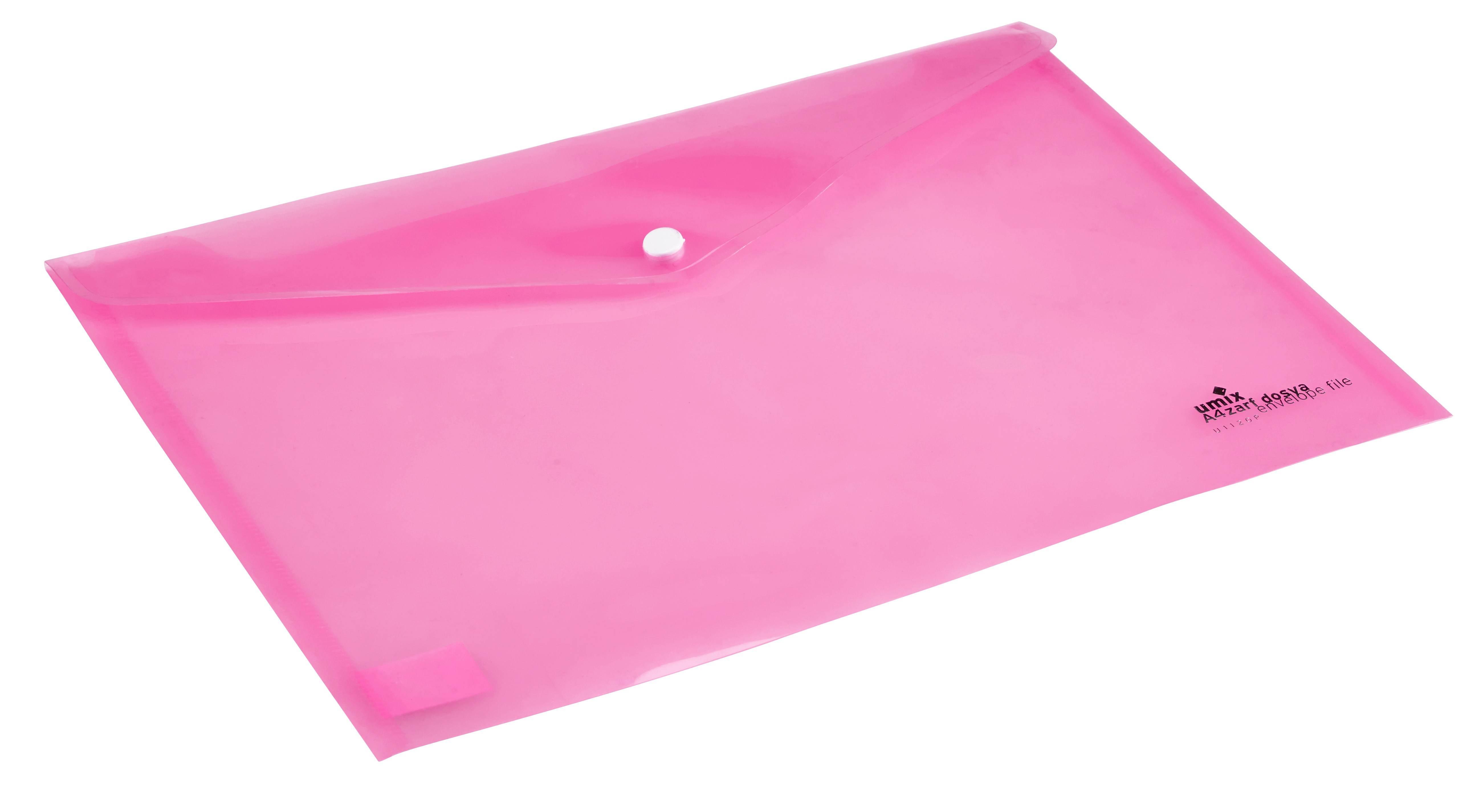 Umix Çıtçıtlı Şeffaf Zarf Dosya Pembe U1120Umix Çıtçıtlı Şeffaf Zarf Dosya Pembe U1120 - Kirtasiyem.netÇıtçıtlı Dosyalar