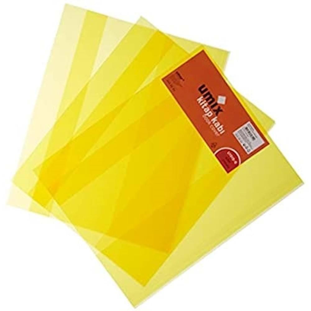 Umix Kitap Kabı A4 Bantlı Sarı 10 LuUmix Kitap Kabı A4 Bantlı Sarı 10 Lu - Kirtasiyem.netKitap Kapları
