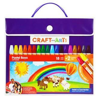 Umix Pastel Boya 18 Renk ÇantalıUmix Pastel Boya 18 Renk Çantalı - Kırtasiyem.netPastel Boyalar