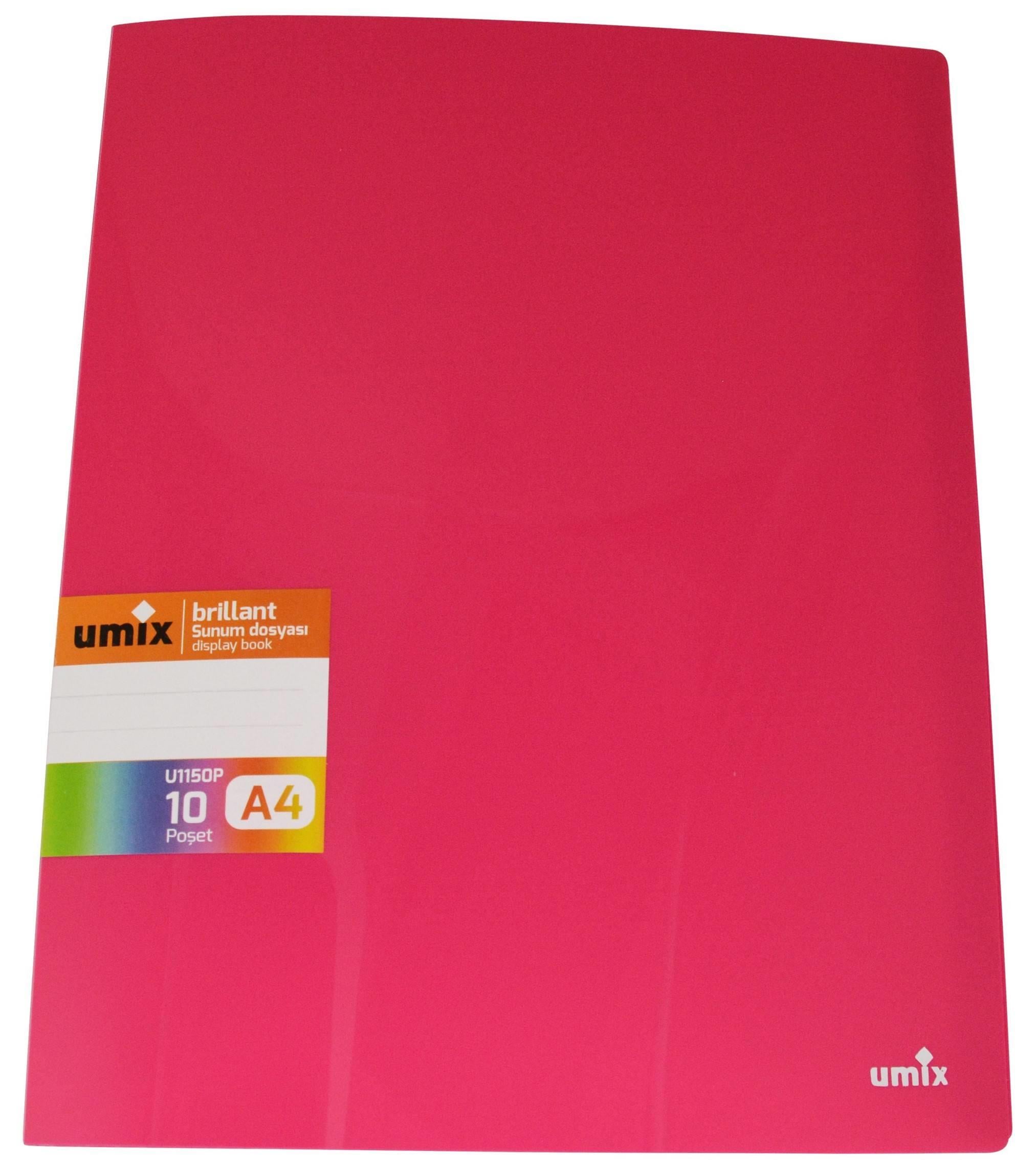 Umix Sunum Dosyası 10 Lu Brillant U1150 PembeUmix Sunum Dosyası 10 Lu Brillant U1150 Pembe - Kirtasiyem.netSunum Dosyaları
