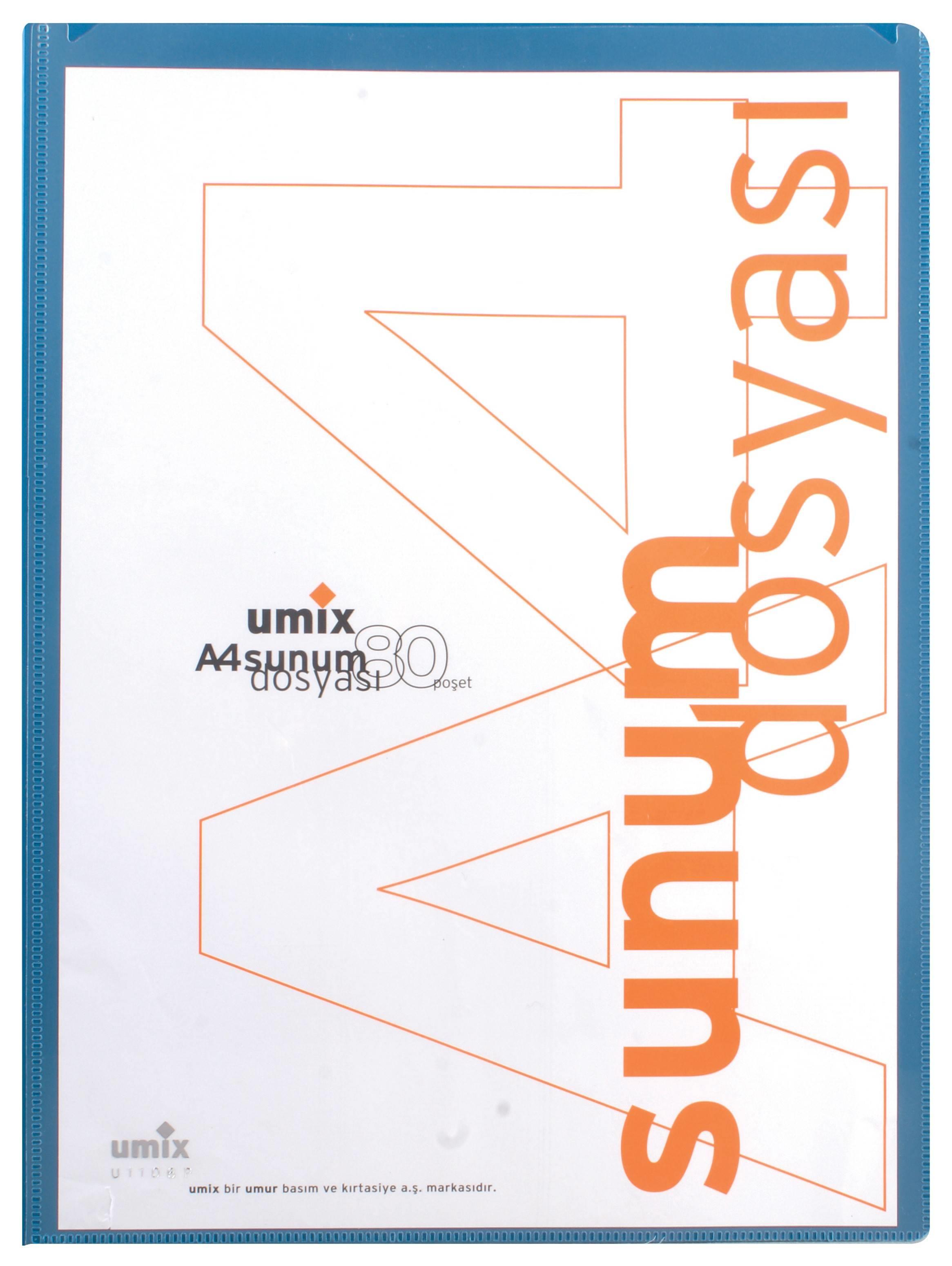 Umix Sunum Dosyası 80 Li Standart U1106Umix Sunum Dosyası 80 Li Standart U1106 - Kirtasiyem.netSunum Dosyaları