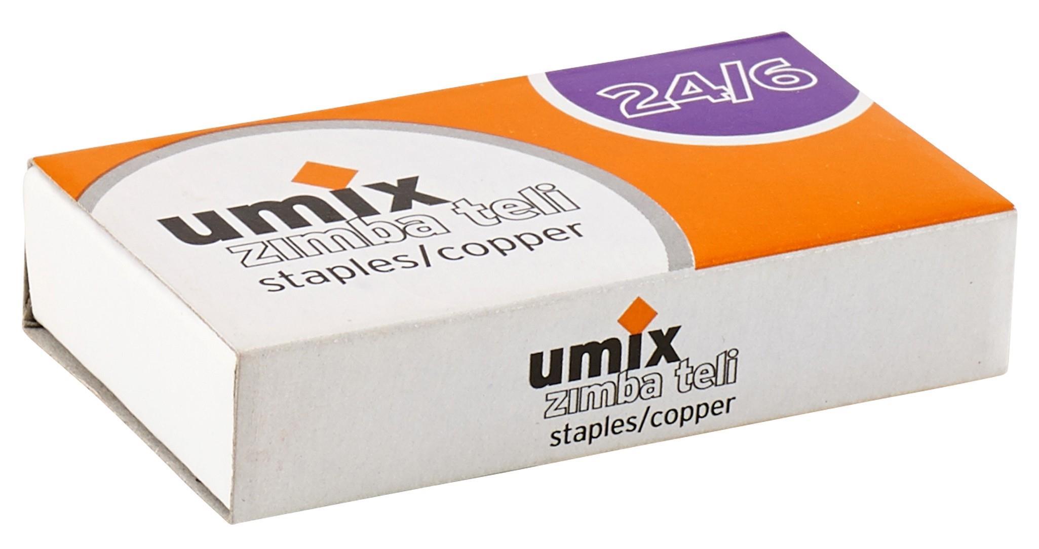 Umix Zımba Teli 24/6 Bakır U2216KkUmix Zımba Teli 24/6 Bakır U2216Kk - Kirtasiyem.netZımba Telleri