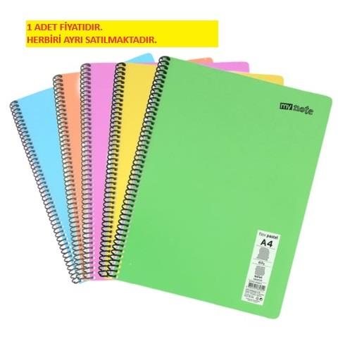 Umur A4 120-4 Mynote Flex Pastel Defter Kare8.Sınıf
