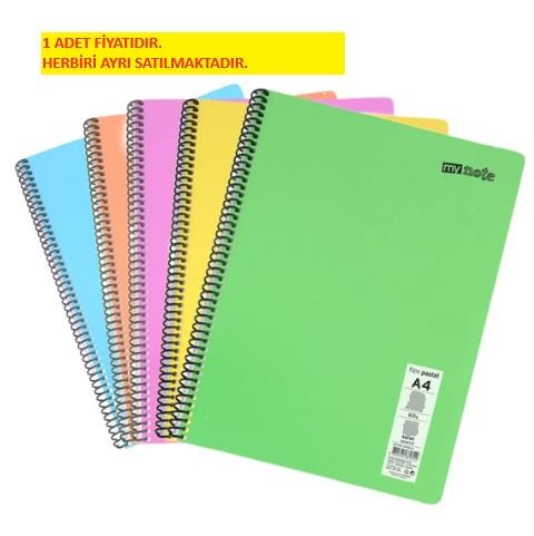 Umur A4 40-1  Mynote Flex Pastel Defter Çizgi8.Sınıf