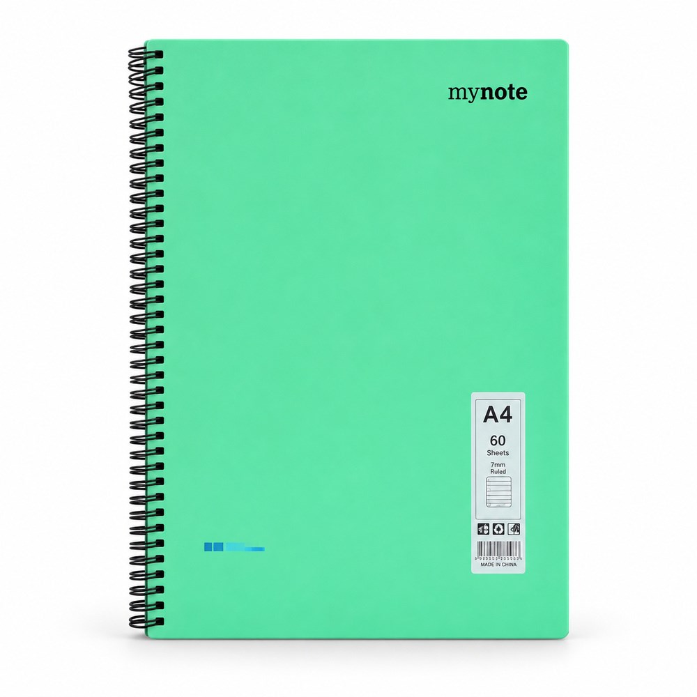 Umur A4 80-1 Mynote Pastel Defter Yeşil Yp N.Umur A4 80-1 Mynote Pastel Defter Yeşil Yp N. | Kırtasiyem.netSpiralli Plastik Kapak Defterler