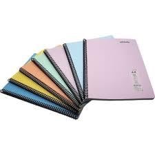 UMUR A4 96-4 Spr.Mynote Flex Pastel Defter KareliPlastik Kapak Defterler