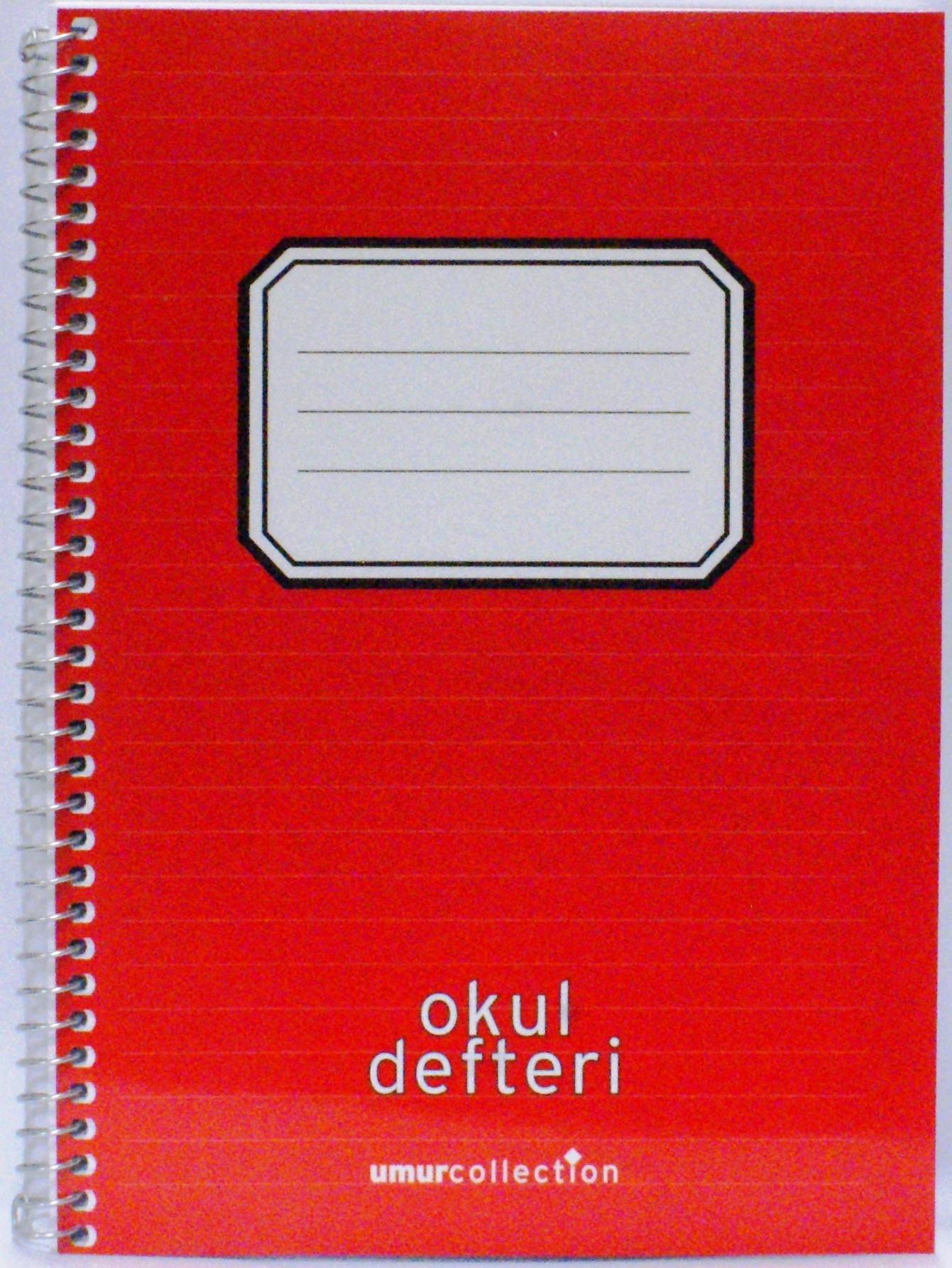 Umur My Note Spiralli Defter A4 72/4Umur My Note Spiralli Defter A4 72/4 - Kirtasiyem.netSpiralli Defterler