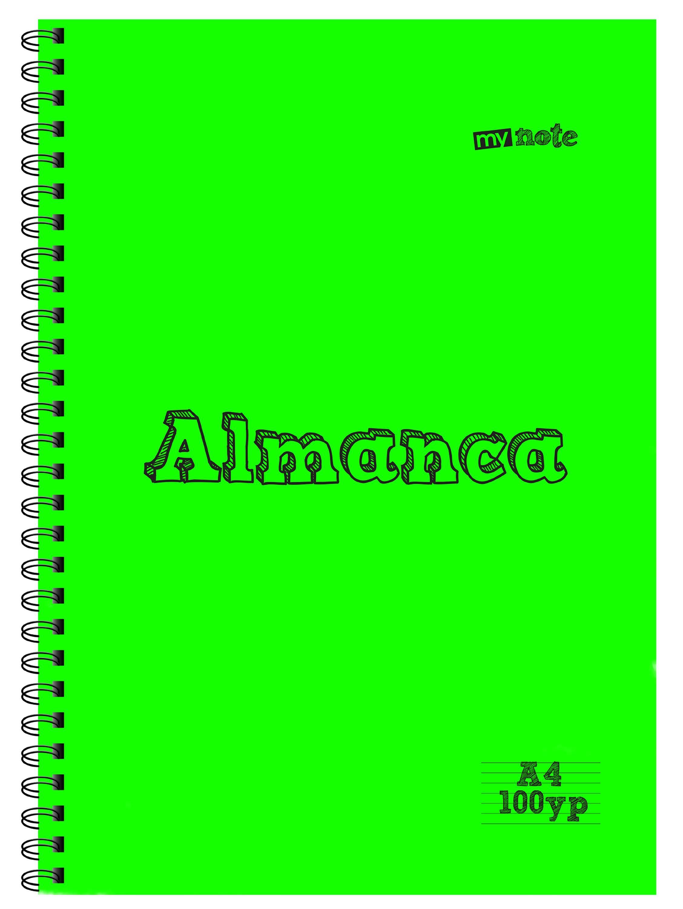 Umur Mynote Almanca Defteri A4 100 Yaprak ÇizgiliUmur Mynote Almanca Defteri A4 100 Yaprak Çizgili - Kirtasiyem.netDefter Ve Bloknotlar