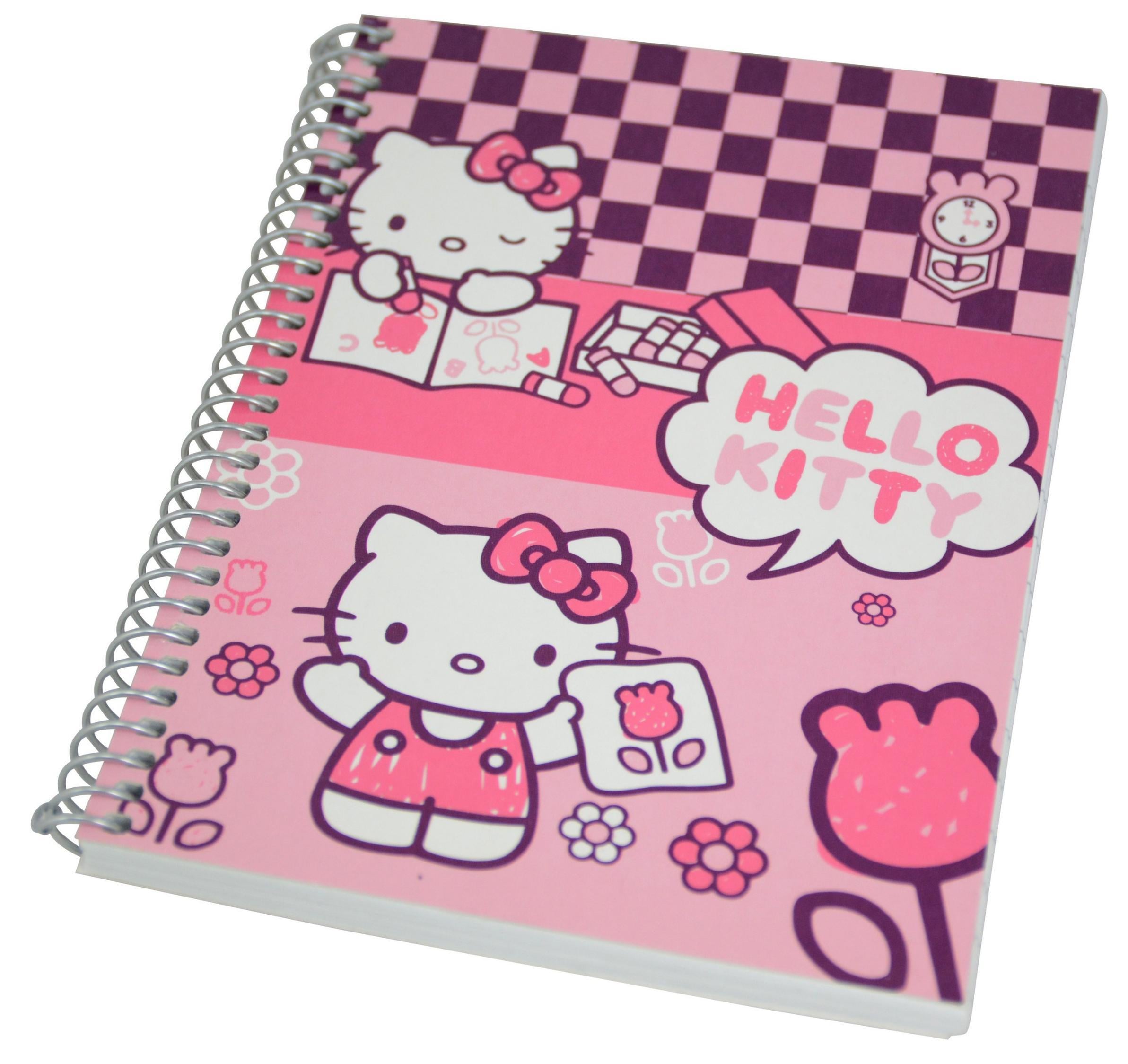 Umur Spiralli Defter Hello Kitty A6 80-1Umur Spiralli Defter Hello Kitty A6 80-1 - Kirtasiyem.netSpiralli Karton Kapak Defterler