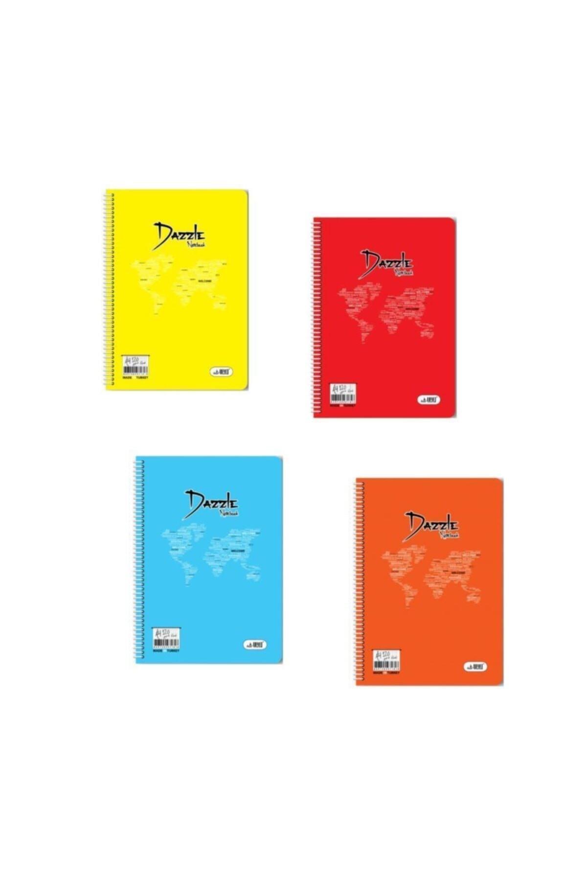 Umut A-4 Dazzle Pastel Spiralli Pp Kapak 96-4 Yaprak KareliUmut A-4 Dazzle Pastel Spiralli Pp Kapak 96-4 Yaprak Kareli - Kirtasiyem.netSpiralli Plastik Kapak Defterler