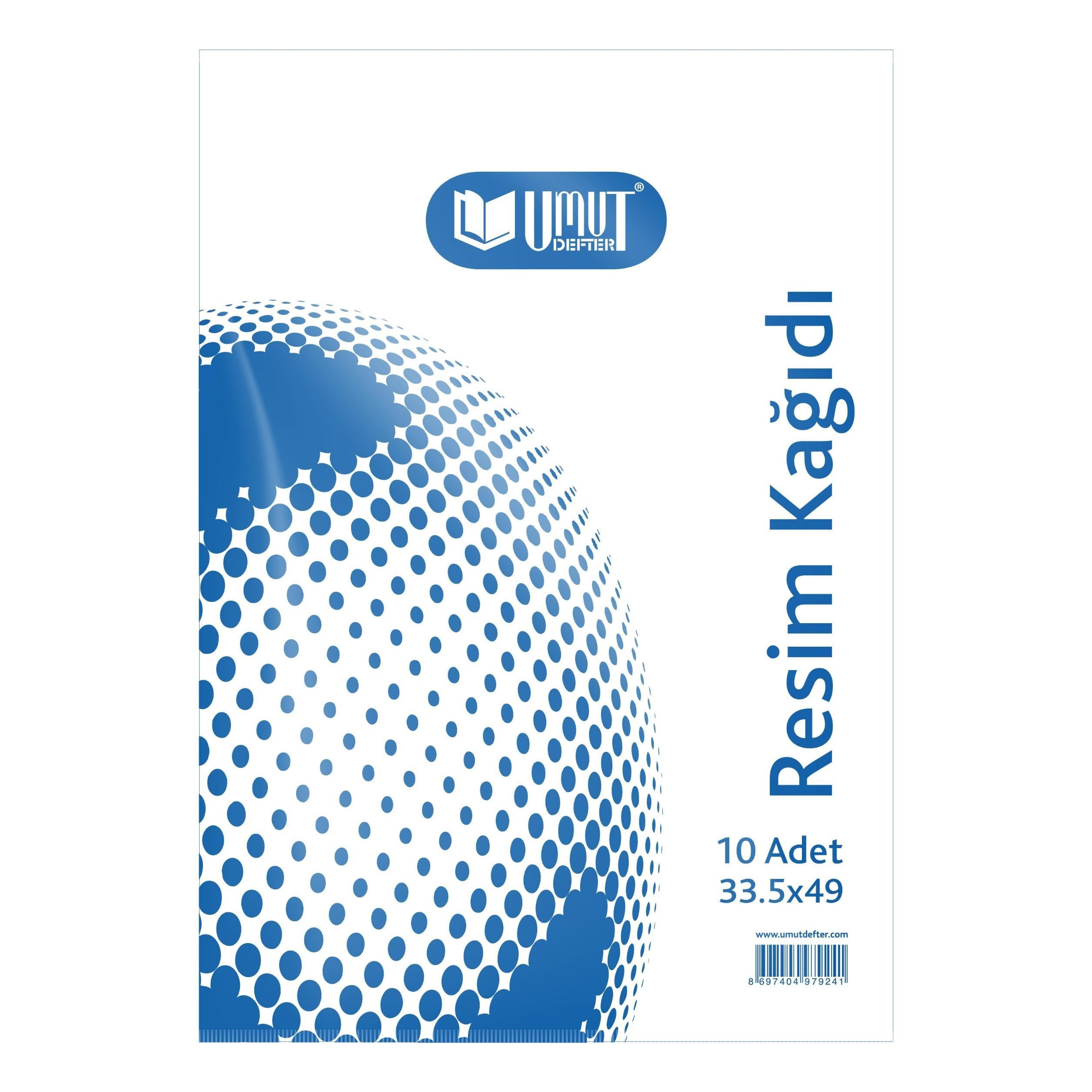 Umut Resim Kağıdı 35x50 Poşetli 10 lu 110 GrUmut Resim Kağıdı 35x50 Poşetli 10 lu 110 Gr - Kirtasiyem.netResim Kağıtları