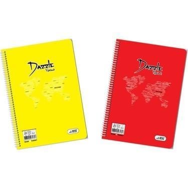Umut Spiralli Plastik Kapak Defter Dazzle A4 Çizgili 96-1 YaprakUmut Spiralli Plastik Kapak Defter Dazzle A4 Çizgili 96-1 Yaprak - Kirtasiyem.netSpiralli Plastik Kapak Defterler