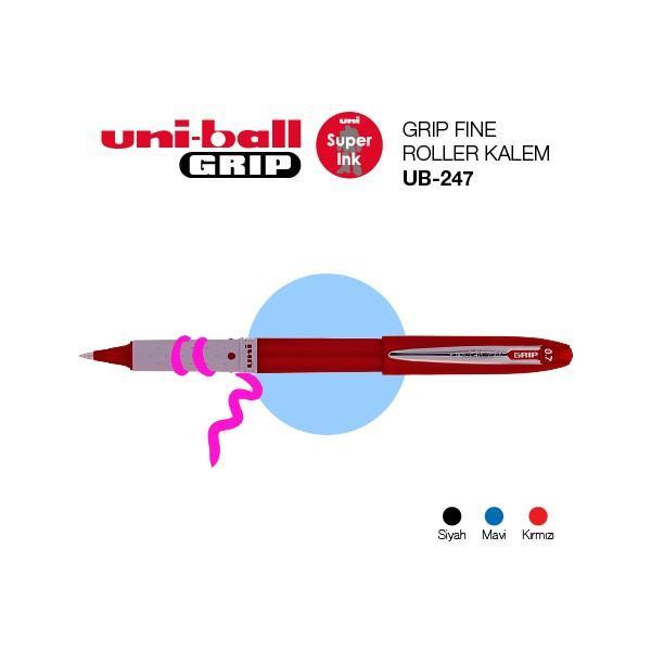 Uniball Roller Grip Fine 0.7 Ub-247 MaviUniball Roller Grip Fine 0.7 Ub-247 Mavi - Kirtasiyem.netRoller(Pilot)Kalem
