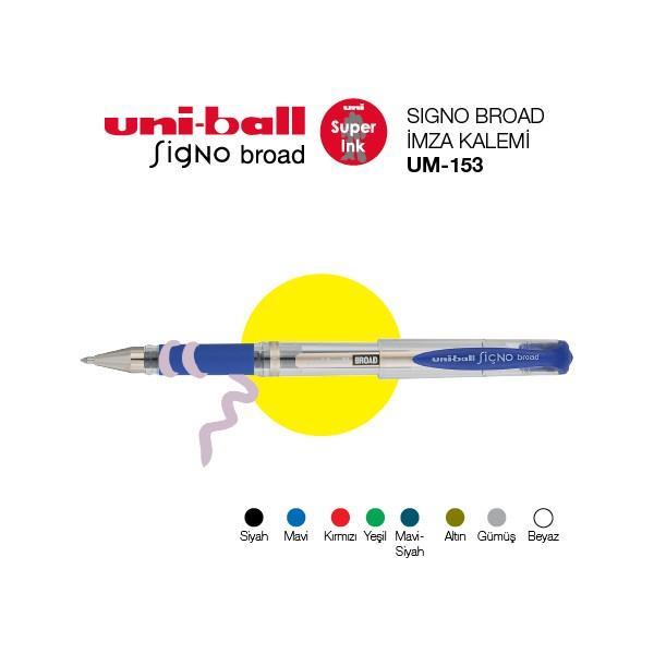 Uniball Signo İmza Kalemi Broad 1.0 Mavi SiyahUniball Signo İmza Kalemi Broad 1.0 Mavi Siyah - Kirtasiyem.netİmza Kalemi