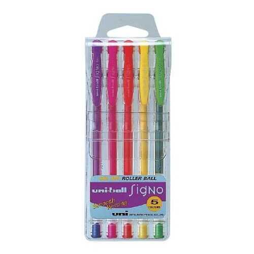 Uniball Signo Jel Kalem Fine 0.7 5 Li SetUniball Signo Jel Kalem Fine 0.7 5 Li Set - Kirtasiyem.netJel Kalemler