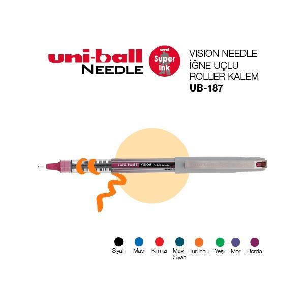 Uniball Vision Needle İğne Uçlu Kalem 0.7 YeşilUniball Vision Needle İğne Uçlu Kalem 0.7 Yeşil - Kirtasiyem.netRoller(Pilot)Kalem
