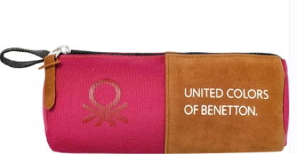 United Colors Of Benetton. Sofistike Erkek Çocuk Üçgen Kalemlik, / Kırmızı Kalem Çantaları