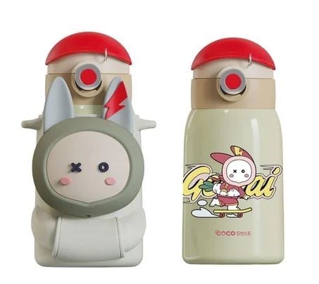 Vagon Cocosmile Çelik Termos 470 ml Beyaz Çelik CS-8098Mataralar