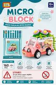 Vagon Loz Çiçek Arabası 160 Parça Block Oyuncak-Mini Poşet LZ-8640Diğer Kırtasiye Ürünleri