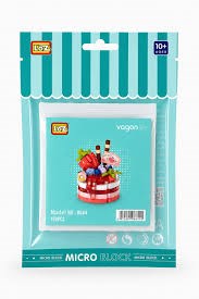 Vagon Loz Çilekli Pasta 160 Parça Block Oyuncak-Mini Poşet LZ-8644Diğer Kırtasiye Ürünleri