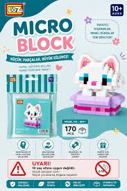 Vagon Loz Kedi 170 Parça Block Oyuncak-Mini Poşet LZ-8641Diğer Kırtasiye Ürünleri