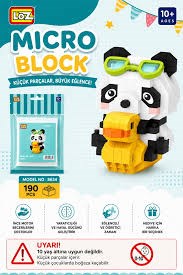 Vagon Loz Ördekli Panda 190 Parça Block Oyuncak-Mini Poşet LZ-8634Diğer Kırtasiye Ürünleri