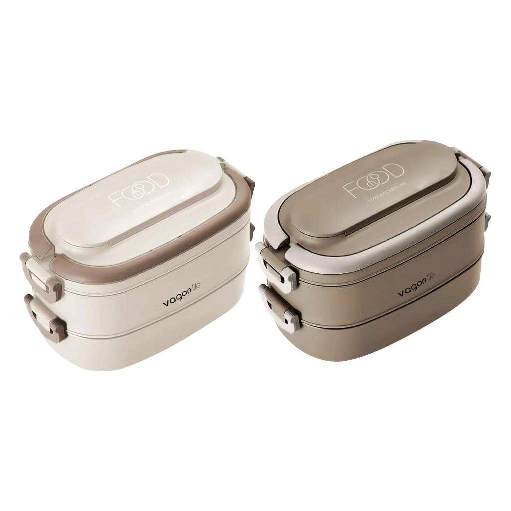 Vagonlife 1140 Ml Lunchbox BL10403- 2SBeslenme Çantaları