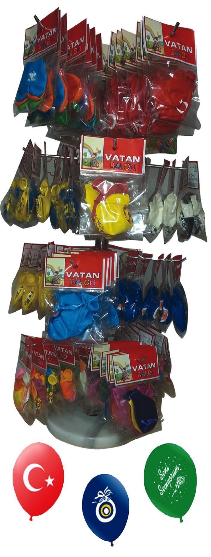 Vatan Balon Poşet-Blisterli(1 adet) VT930Vatan Balon Poşet-Blisterli(1 adet) - Kirtasiyem.netBalon