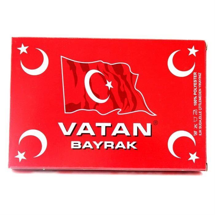 Vatan Bayrak Polyester 150X225 VT119Vatan Bayrak Polyester 150X225 - Kirtasiyem NetBayraklar