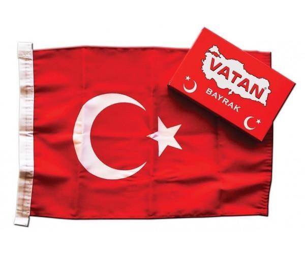 Vatan Bayrak Polyester 30X45 VT102Vatan Bayrak Polyester 30X45 - Kirtasiyem NetBayraklar