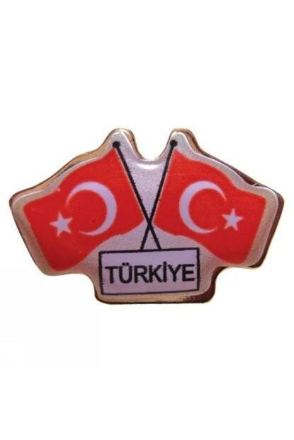 Vatan Rozet İki Bayraklı TürkiyeVatan Rozet İki Bayraklı Türkiye - Kirtasiyem NetRozet