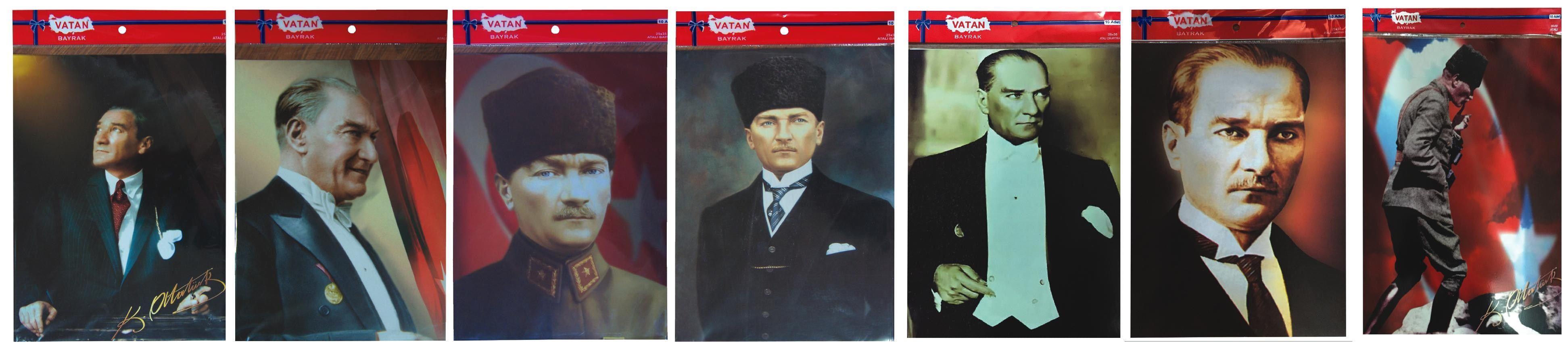 Vatan Sticker Atatürklü 25X35 10 LuVatan Sticker Atatürklü 25X35 10 Lu - Kirtasiyem NetStickerlar