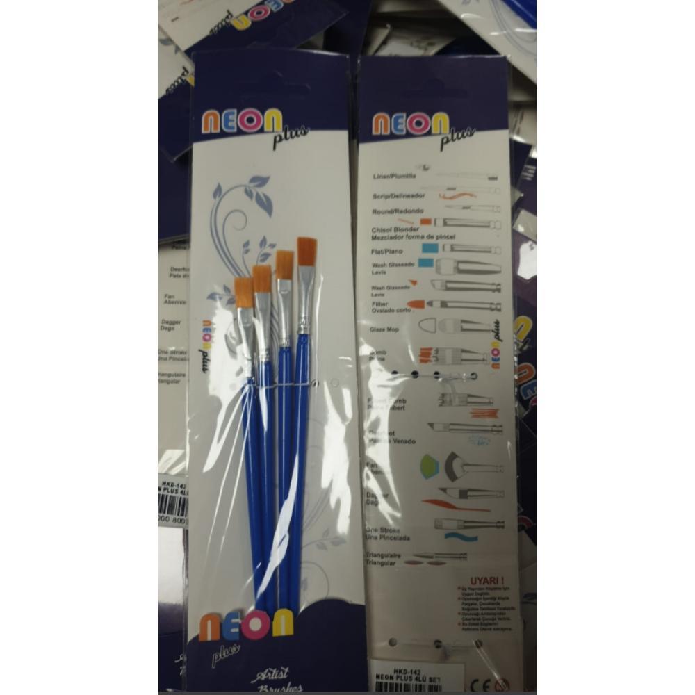Vg Hkd-142 Neon 4 Lü Set Vg Hkd-142 Neon 4 Lü Set  - Kirtasiyem.netVersatil ( Uçlu ) Kalemler
