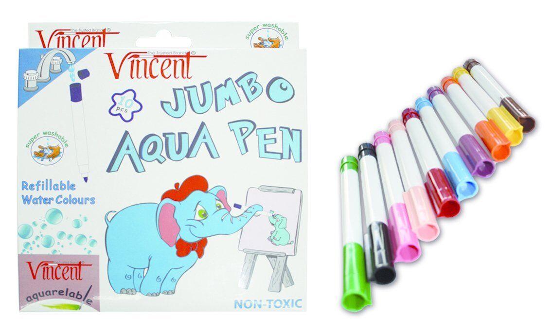 Vincent Keçeli Boya Kalemi 10 Lu Jum Aqua 72008Vincent Keçeli Boya Kalemi 10 Lu Jum Aqua 72008 - Kırtasiyem.netKeçeli Kalemler