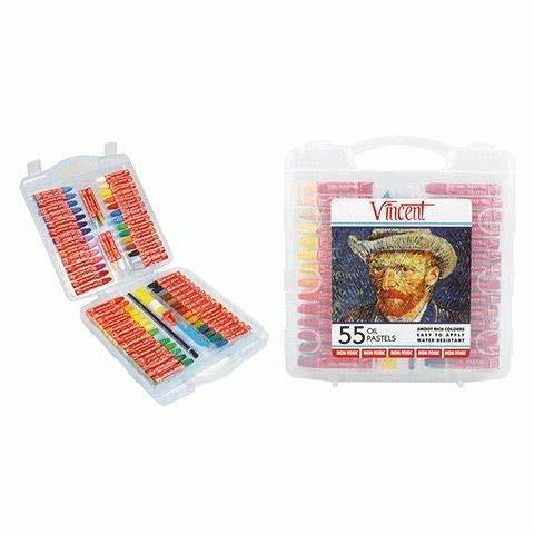 Vincent Pastel Boya Plastik Kutulu 55 RenkVincent Pastel Boya Plastik Kutulu 55 Renk - Kırtasiyem.netPastel Boyalar