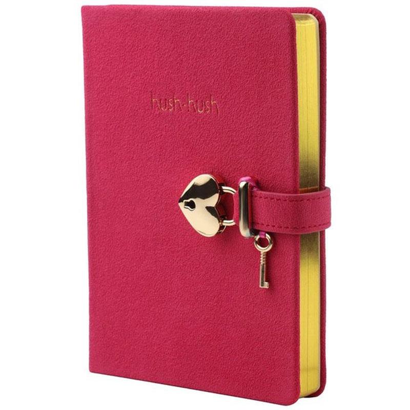 Vj 1330 Victoria'S Journals Hush Hush Kilitli Defter 80Gr. 160 Yp.Çizgili FusyaTükenmez Kalemler