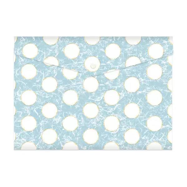 VJ 14-036/07 Çıtçıtlı Zarf Dosya. A4. Polka Dots. 14-036/07 Bruno Visconti Çıtçıtlı Zarf - Kirtasiyem.netÇıtçıtlı Dosyalar