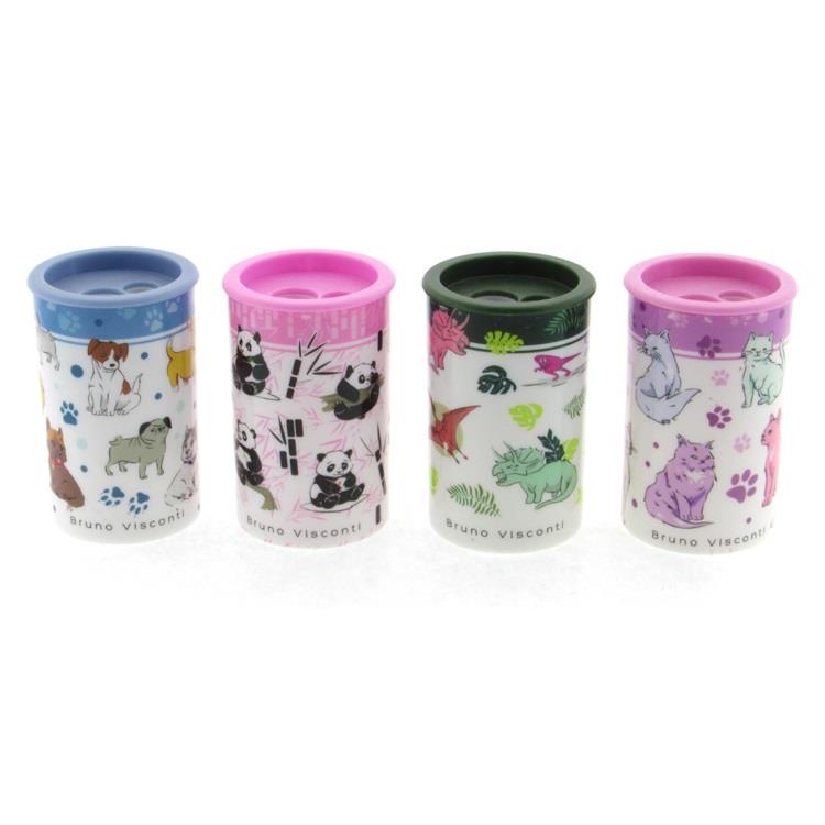 Vj 35-0011 Round Sharpener Happysharp (4 Types)(1Adet)Tükenmez Kalemler