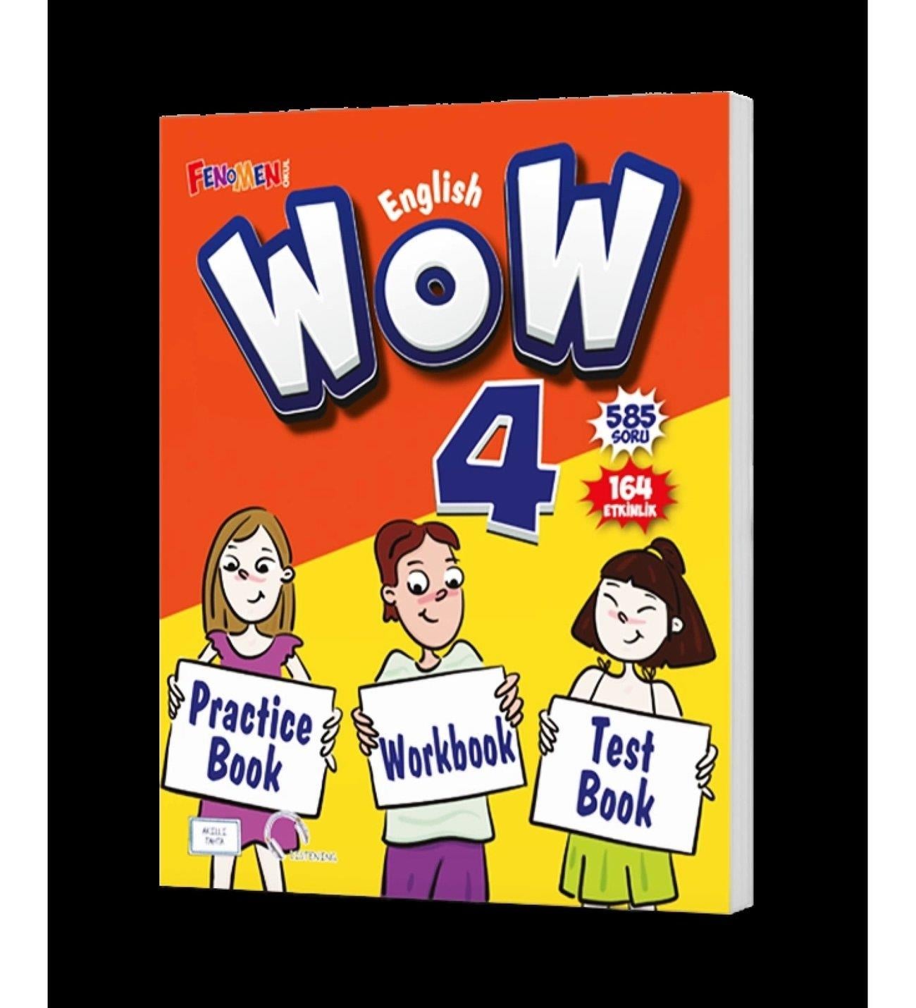 Wow 4 Pratıce Book+Workbook+Test BookWow 4 Pratıce Book+Workbook+Test Book - Kirtasiyem.net4.Sınıf