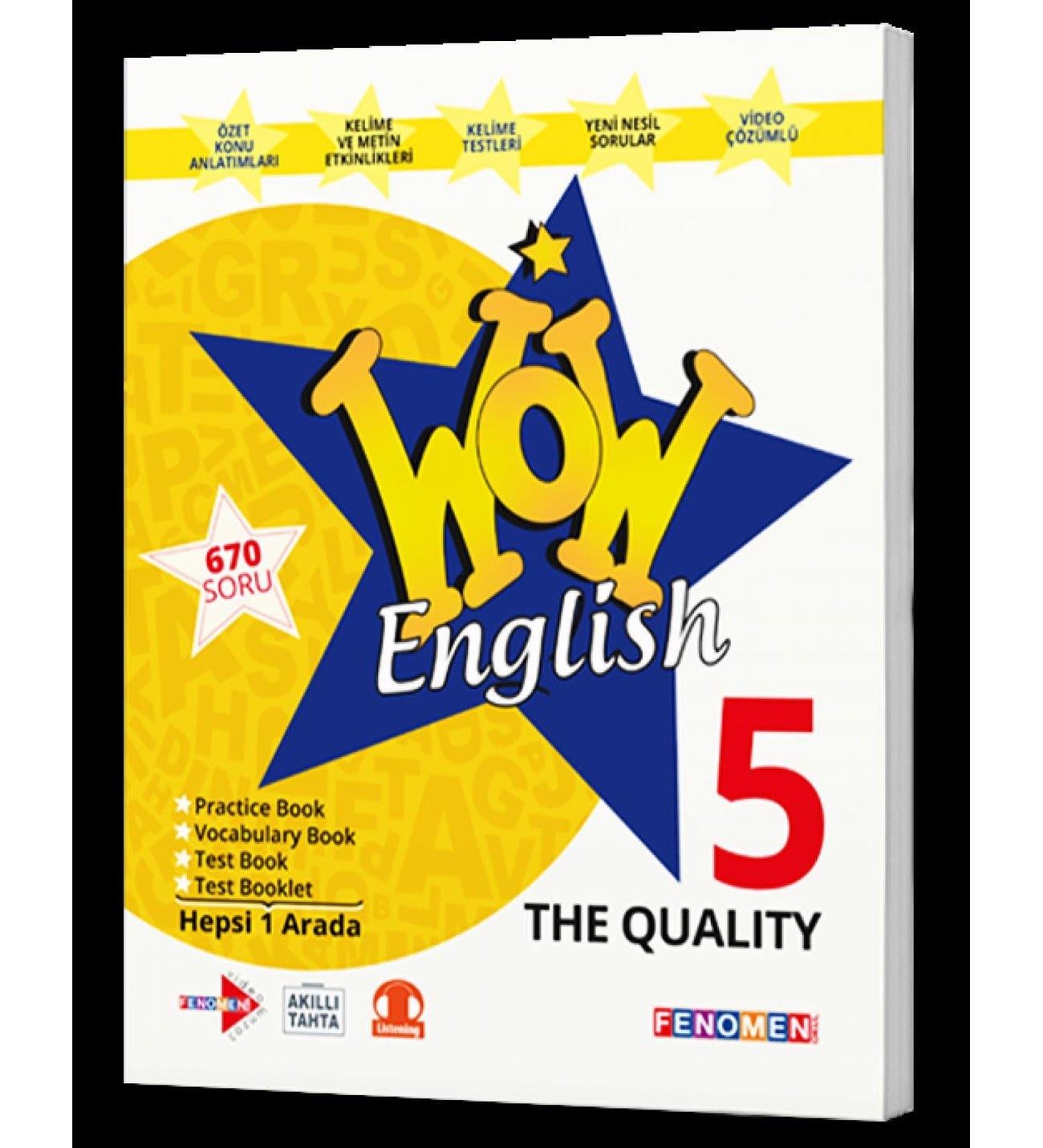 Wow 5. Sınıf Englısh The QualıtyWow 5. Sınıf Englısh The Qualıty - Kirtasiyem.net5.Sınıf