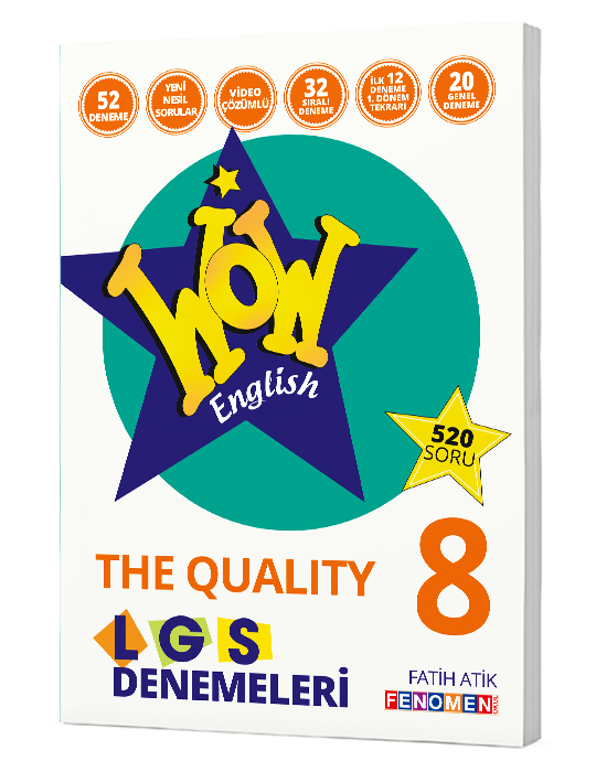 Wow 8 Englısh The Qualıty 52 DenemeWow 8 Englısh The Qualıty 52 Deneme - Kirtasiyem.net8.Sınıf