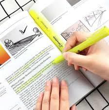 Writech W-805S BASMALI FOSFORLU KALEM NEON 6 RENK(MAVİ-PEMBE-MOR-SARI-TURUNCU-YEŞİL) (1 ADET) 8.Sınıf