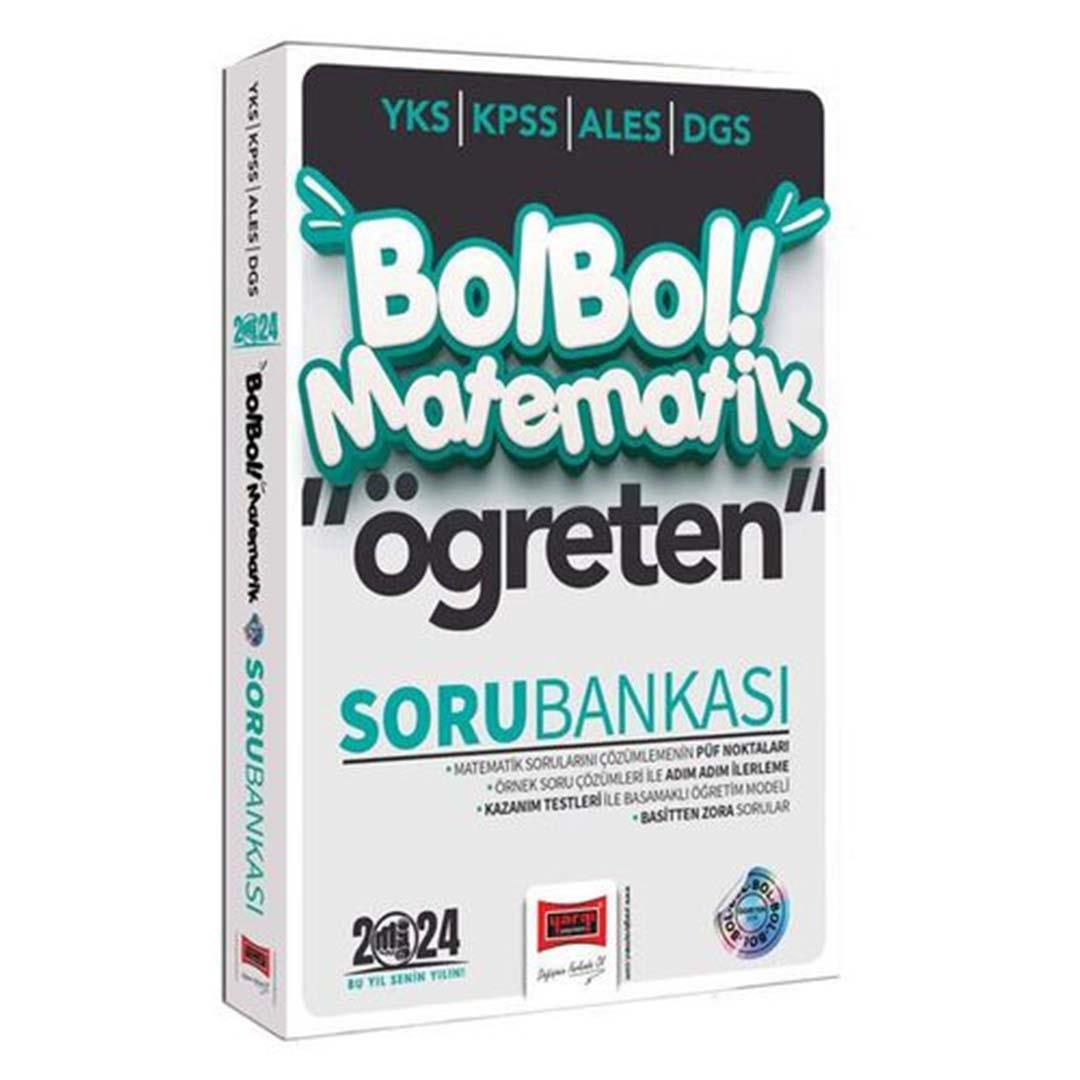 Yargı 2024 Kpss/Ales/Dgs /Yks Bol Bol Öğreten Matematik Soru BankasıKPSS Hazırlık
